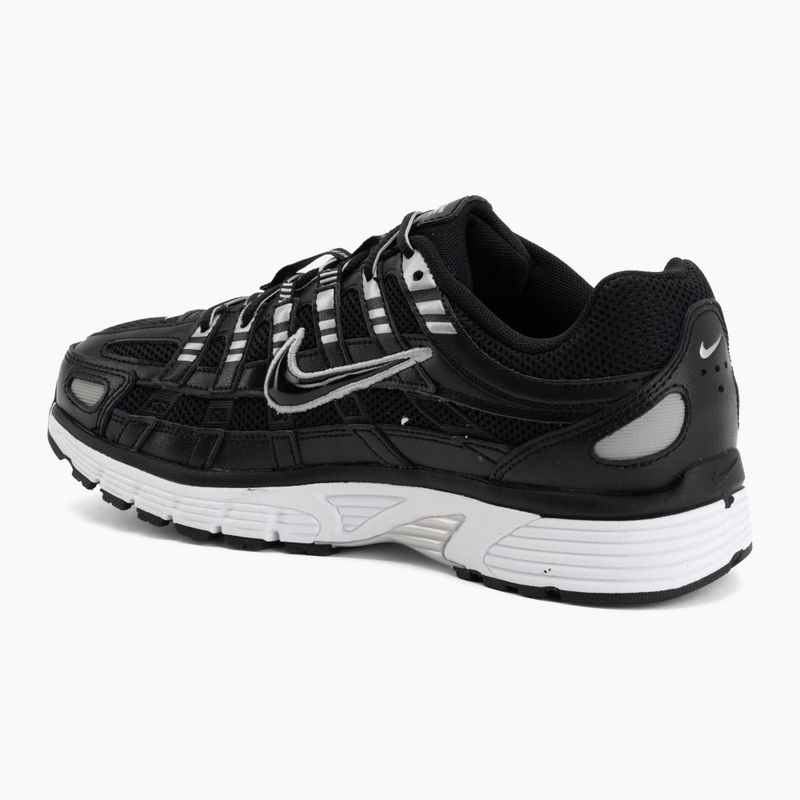 Herren Schuhe Nike P-6000 black/white/metallic silver/black 3