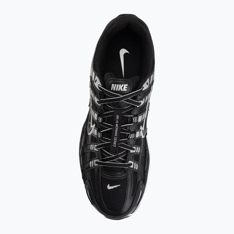 Herren Schuhe Nike P-6000 black/white/metallic silver/black 5