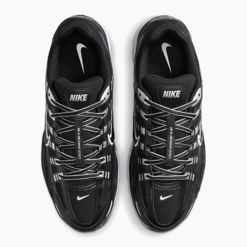 Herren Schuhe Nike P-6000 black/white/metallic silver/black 4