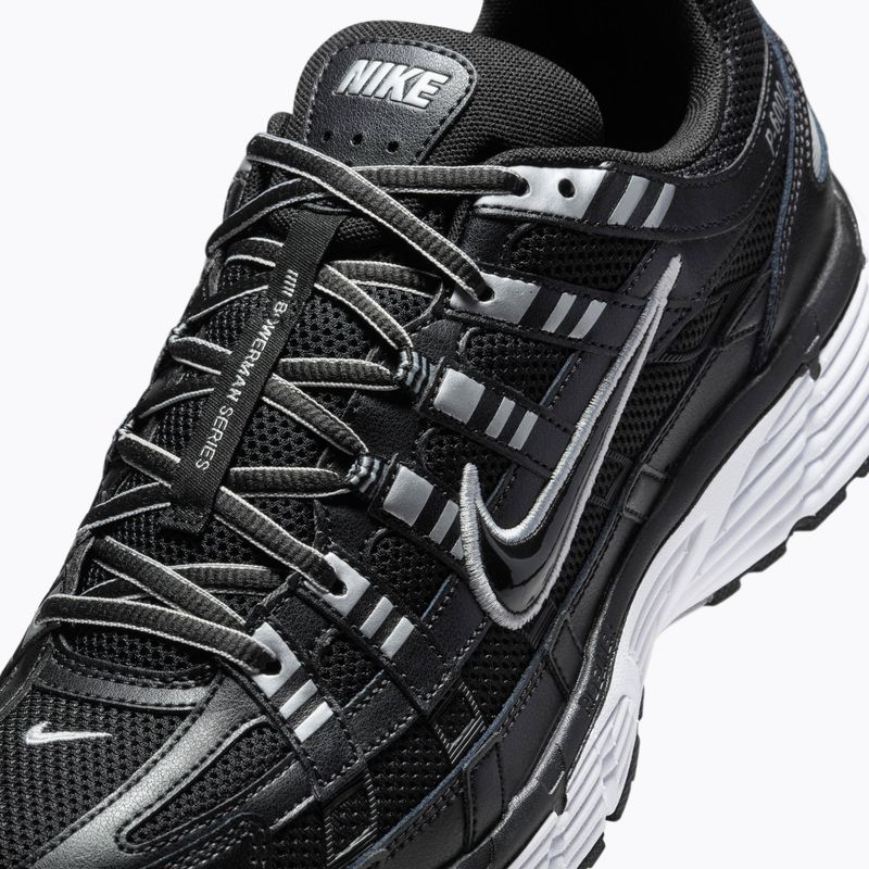 Herren Schuhe Nike P-6000 black/white/metallic silver/black 5