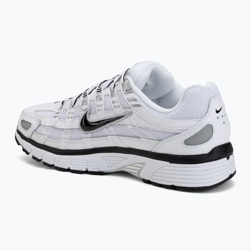 Herren Schuhe Nike P-6000 white/metallic silver/black/black 3