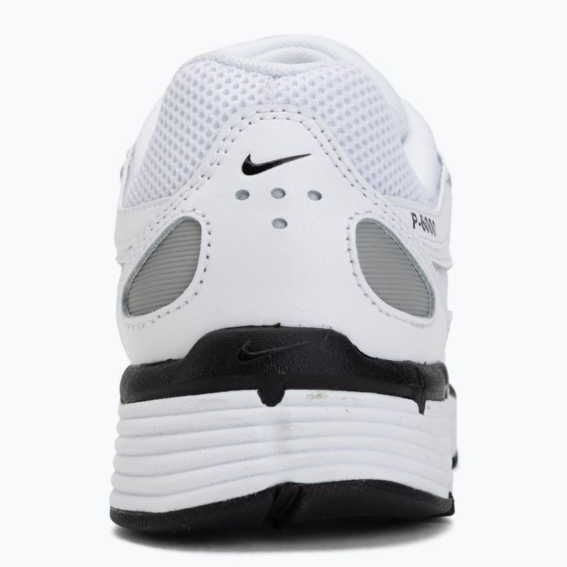 Herren Schuhe Nike P-6000 white/metallic silver/black/black 6