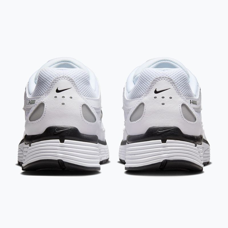 Herren Schuhe Nike P-6000 white/metallic silver/black/black 4