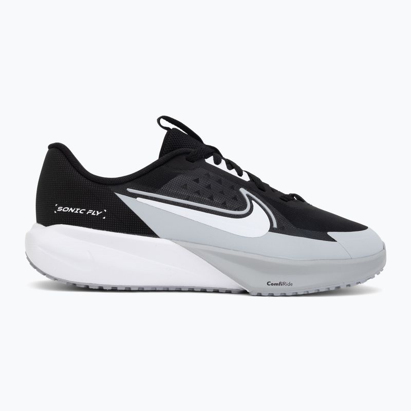 Schuhe Nike Sonic Fly black/wolf grey/white 2