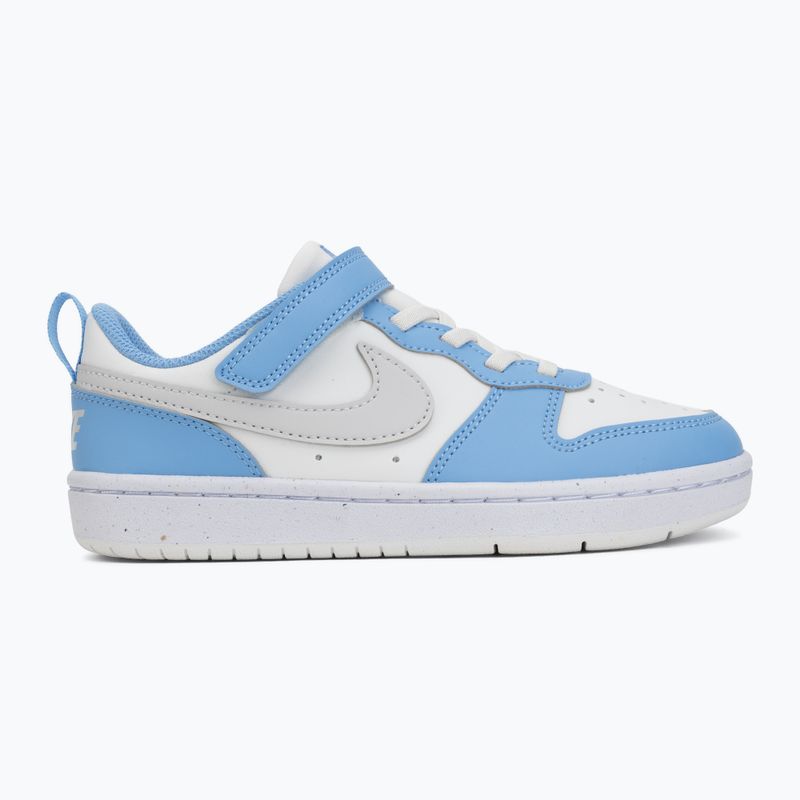 Kinderschuhe Nike Court Borough Low Recraft summit white/cobalt pulse/vast grey 2