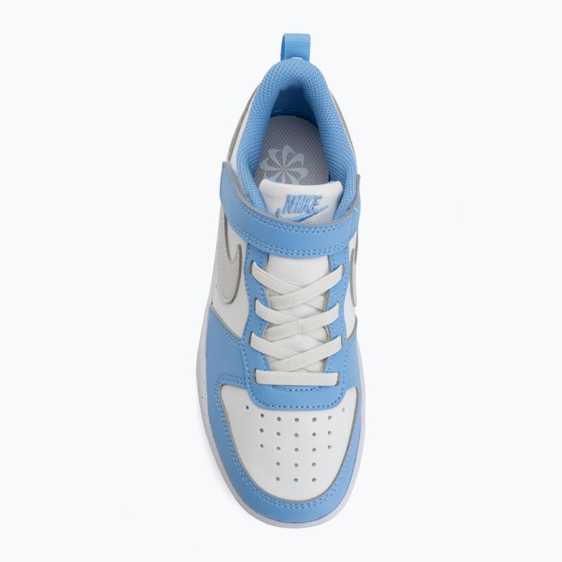 Kinderschuhe Nike Court Borough Low Recraft summit white/cobalt pulse/vast grey 5