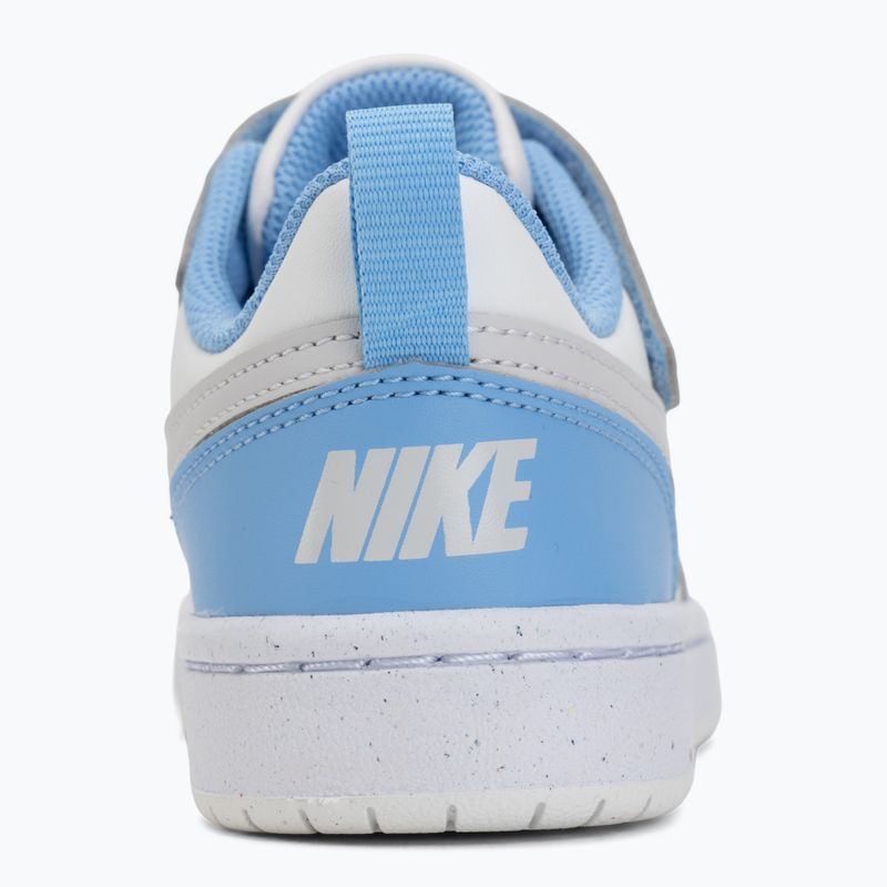 Kinderschuhe Nike Court Borough Low Recraft summit white/cobalt pulse/vast grey 6