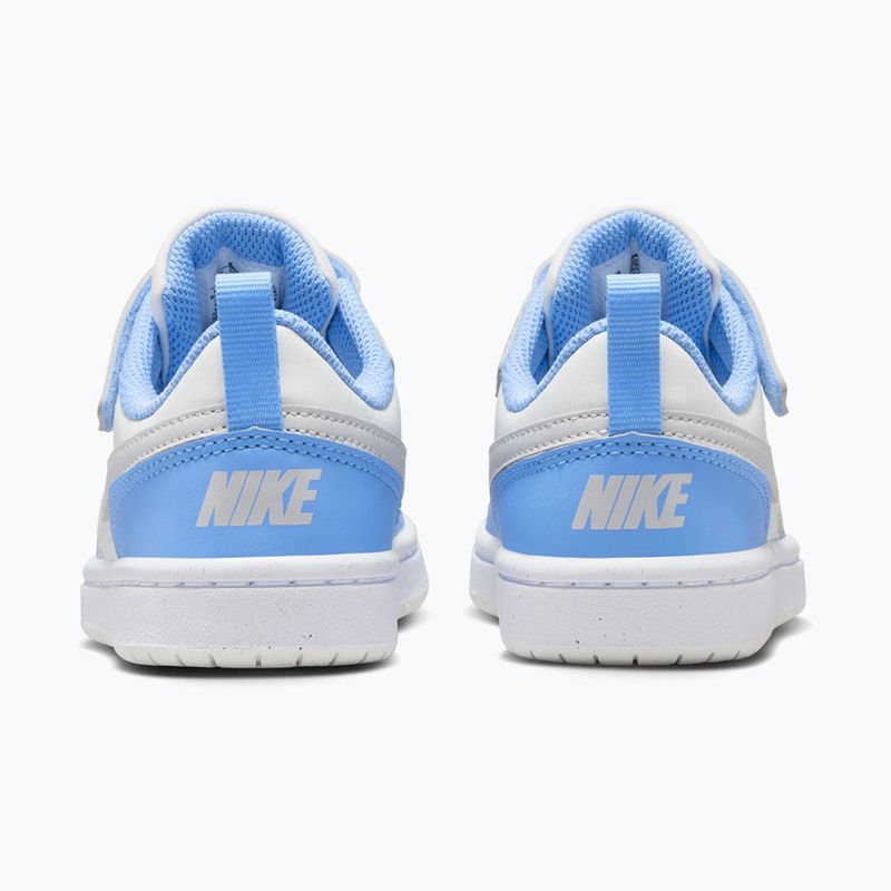Kinderschuhe Nike Court Borough Low Recraft summit white/cobalt pulse/vast grey 4