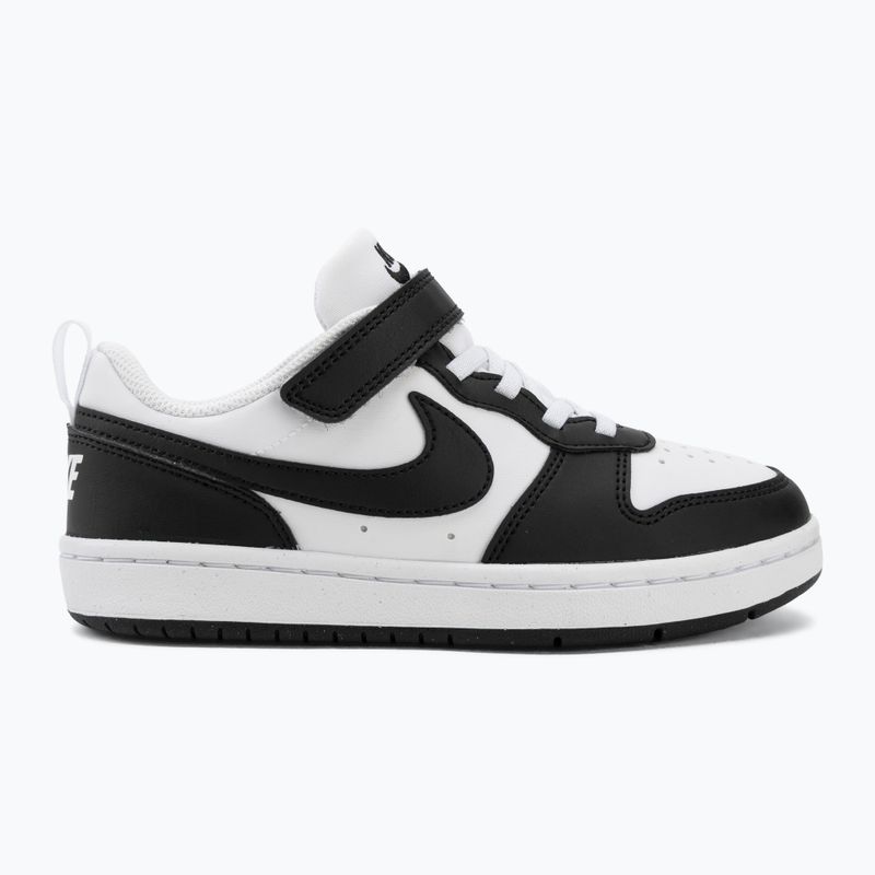 Kinderschuhe Nike Court Borough Low Recraft white/black 2