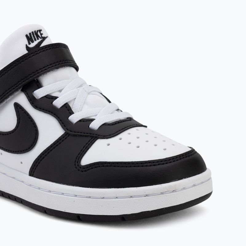 Kinderschuhe Nike Court Borough Low Recraft white/black 7