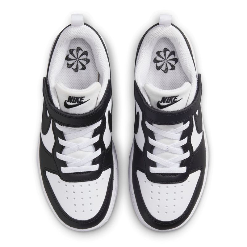 Kinderschuhe Nike Court Borough Low Recraft white/black 4