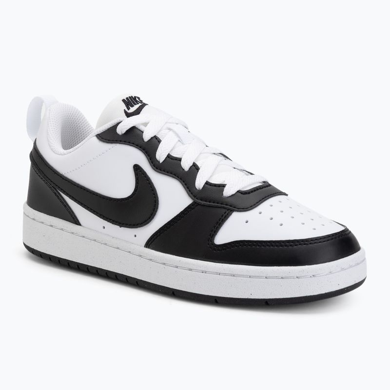 Schuhe Nike Court Borough Low Recraft white/black