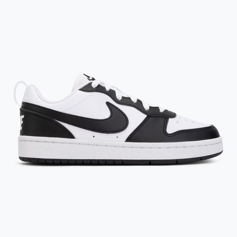 Kinder-Sneaker Nike Court Borough Low Recraft white/black 2