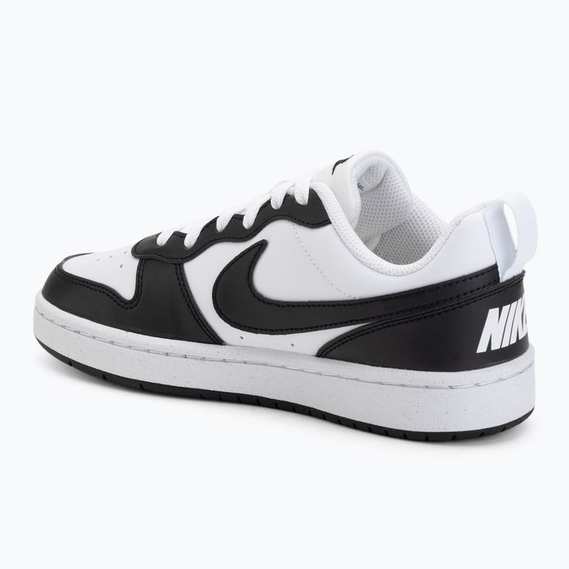 Kinder-Sneaker Nike Court Borough Low Recraft white/black 3