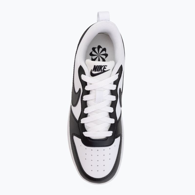 Kinder-Sneaker Nike Court Borough Low Recraft white/black 5