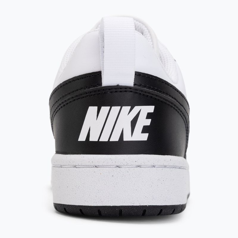 Kinder-Sneaker Nike Court Borough Low Recraft white/black 6