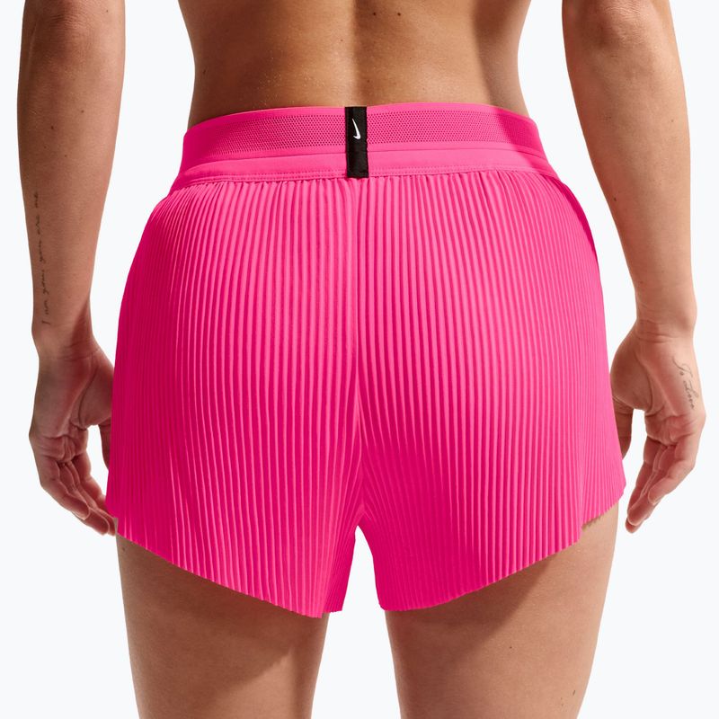 Damen-Laufshorts Nike AeroSwift Dri-Fit ADV Mid-Rise 3" hyper pink/black 6