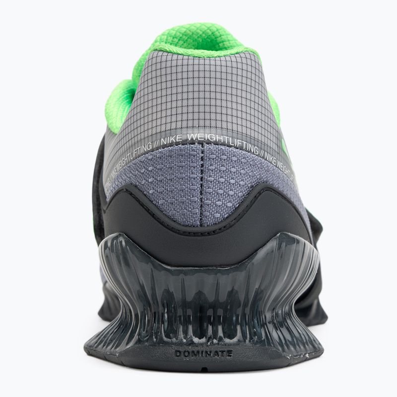 Nike Romaleos 4 aschfahl schiefer/grün streik/anthrazit Gewichtheberschuh 6