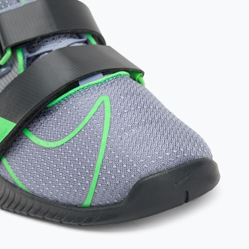 Nike Romaleos 4 aschfahl schiefer/grün streik/anthrazit Gewichtheberschuh 7
