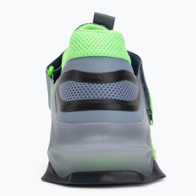 Nike Savaleos aschfahl schiefer/grün streik/anthrazit Gewichtheben Schuhe 6