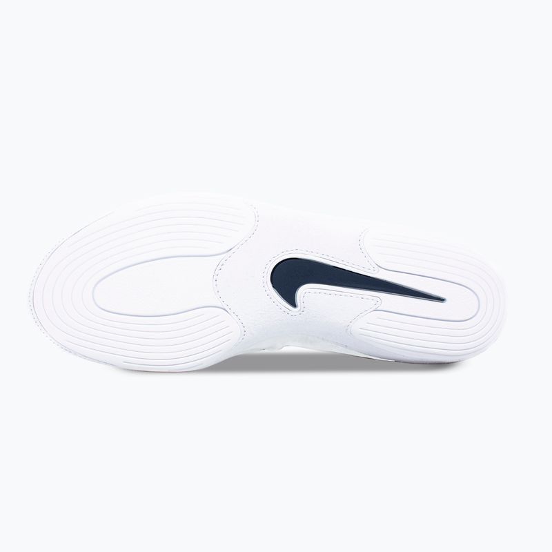 Nike Inflict 4 weiß/college navy Ringen Schuhe 6