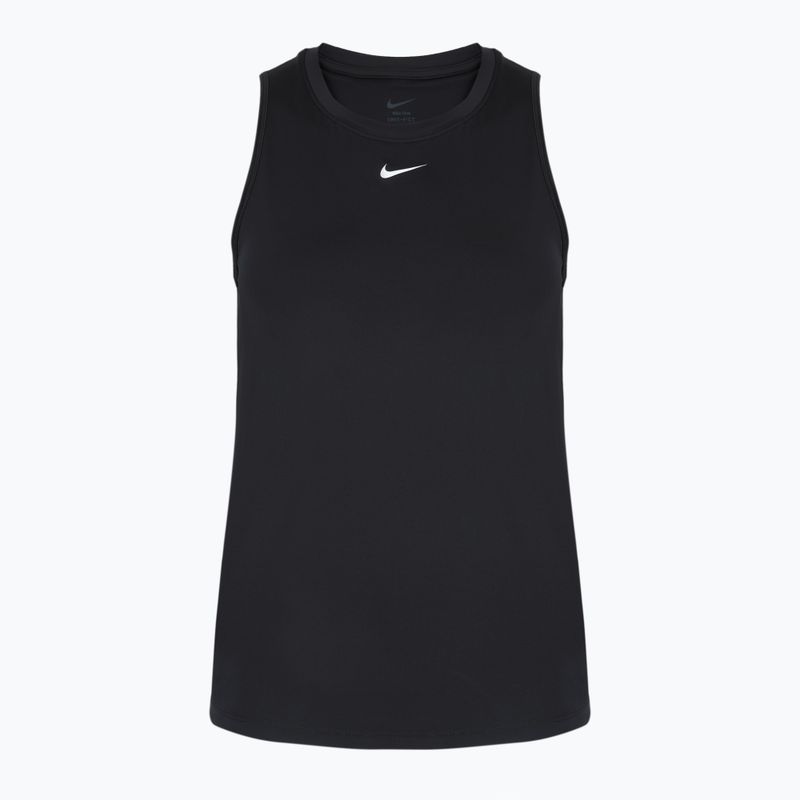 Damen Trainings-T-Shirt Nike One Classic Dri-Fit Tank Top schwarz/weiß 7