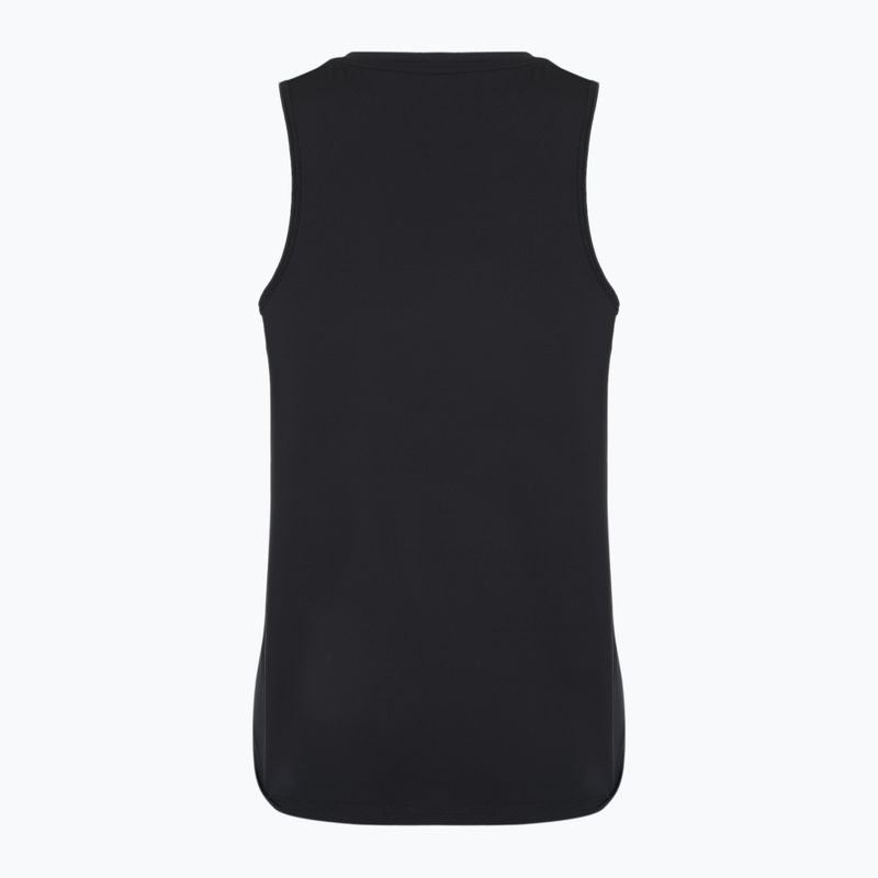 Damen Trainings-T-Shirt Nike One Classic Dri-Fit Tank Top schwarz/weiß 8