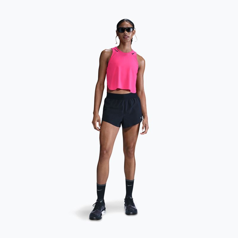 Damen-Laufshirt Nike AeroSwift hyper pink/black 2