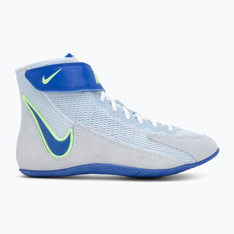 Kinder-Wrestlingschuhe Nike Speedsweep VIII GS blue tint/hyper royal/lime blast/white 2