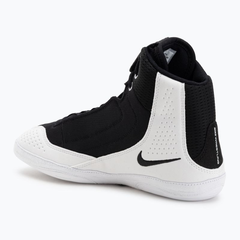 Nike Inflict 4 schwarz/weiß/wolfgrau Ringerschuh 3