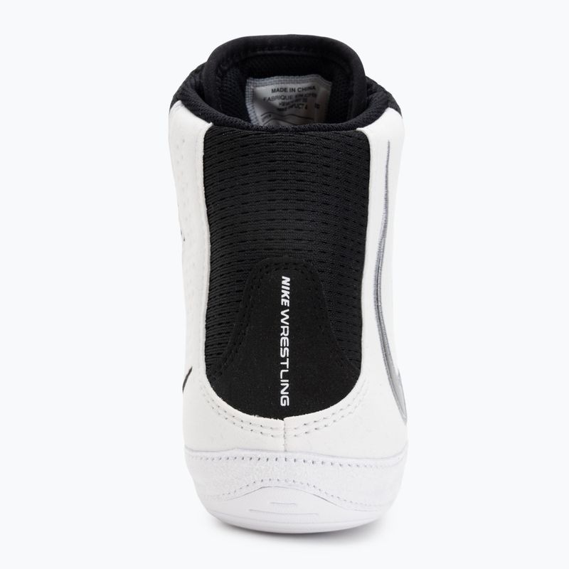 Nike Inflict 4 schwarz/weiß/wolfgrau Ringerschuh 6