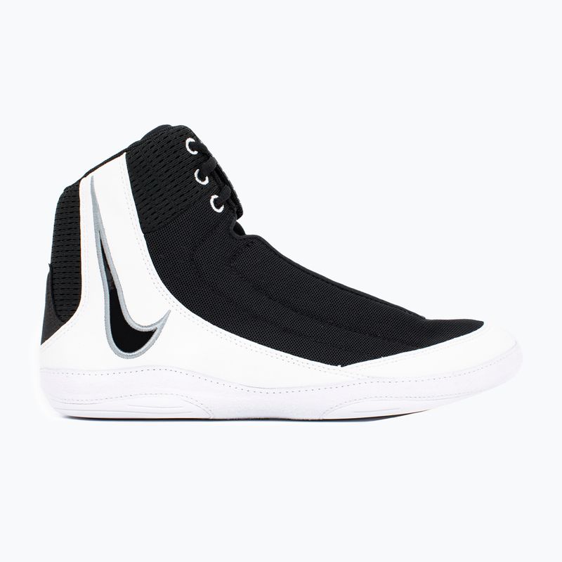 Nike Inflict 4 schwarz/weiß/wolfgrau Ringerschuh