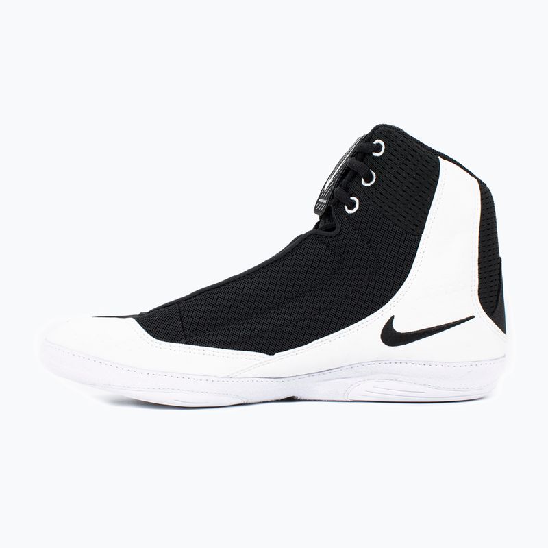 Nike Inflict 4 schwarz/weiß/wolfgrau Ringerschuh 2