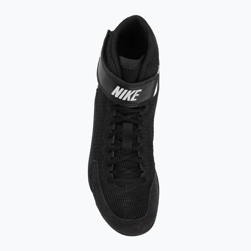Kinder-Ringerschuhe Nike Speedsweep VIII GS Black/White/Black/Wolf Grey 5