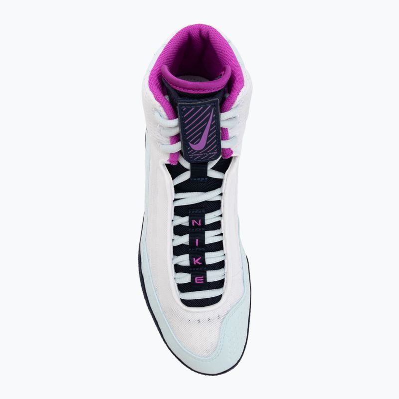 Nike Inflict 4 Ringerschuh weiß/hyper violett/gletscherblau/obsidian 5