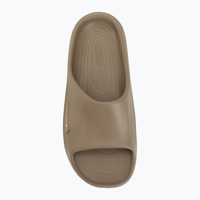 Herren-Badelatschen Nike ReactX Rejuven8 khaki/khaki/khaki 5