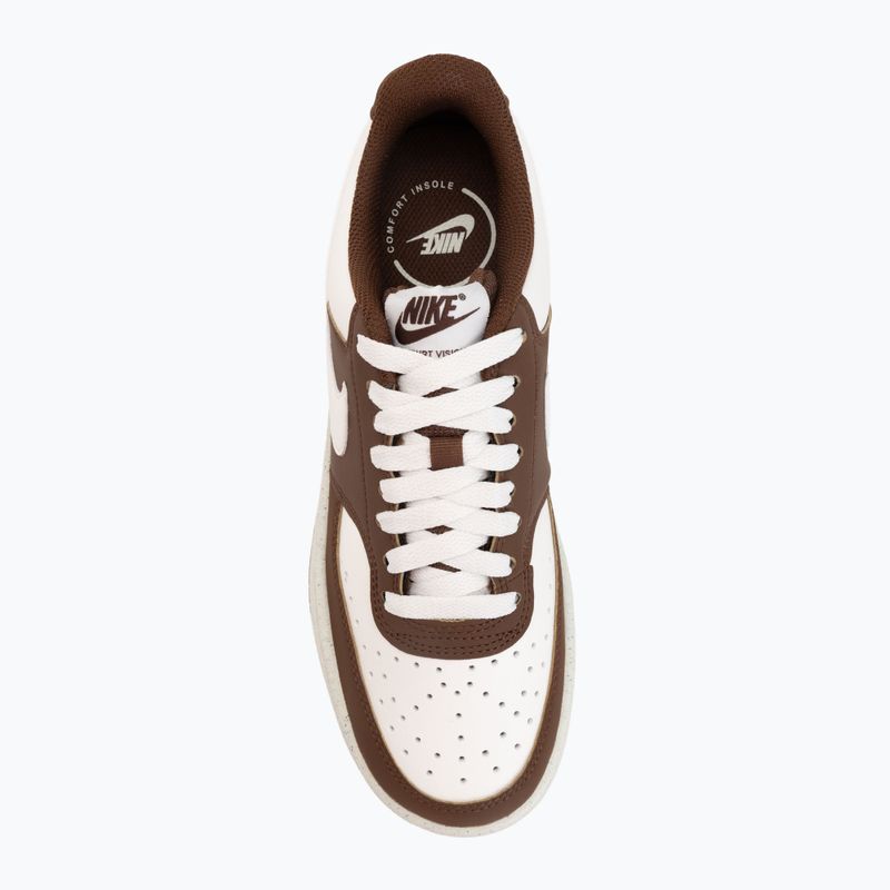 Damen Sneaker Nike Court Vision Low Sail/Cacao Wow/Coconut Milk/Sail 5