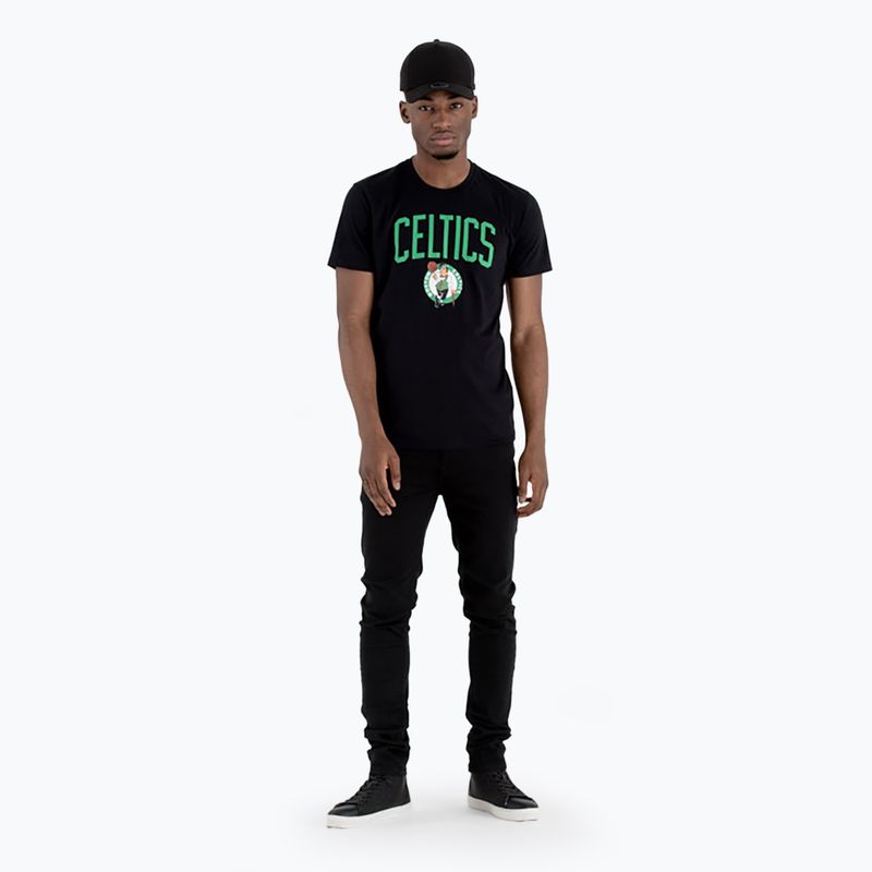 New Era Celtics Herren-T-Shirt schwarz 2