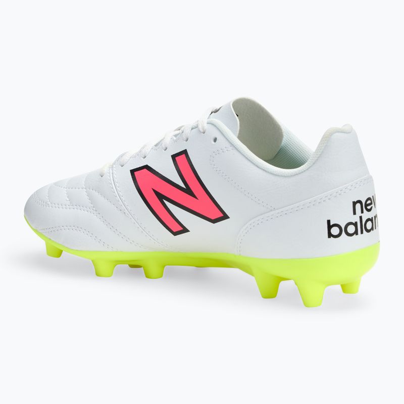 New Balance 442's Academy V2 FG weiß/lime Herren Fußballschuhe 3