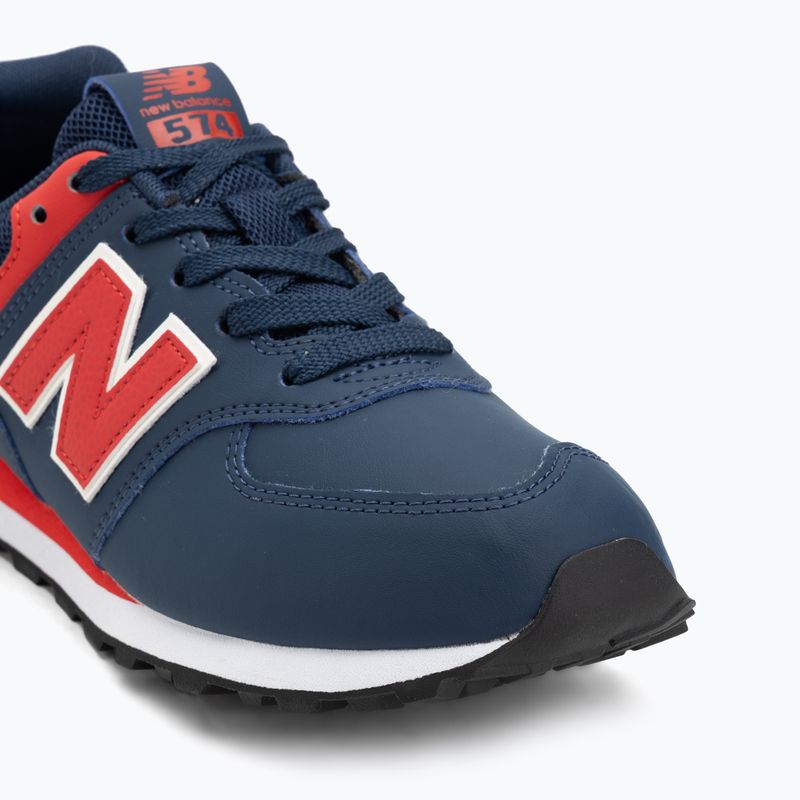 Sneaker New Balance Classic 574's V1 navy/red/white 7