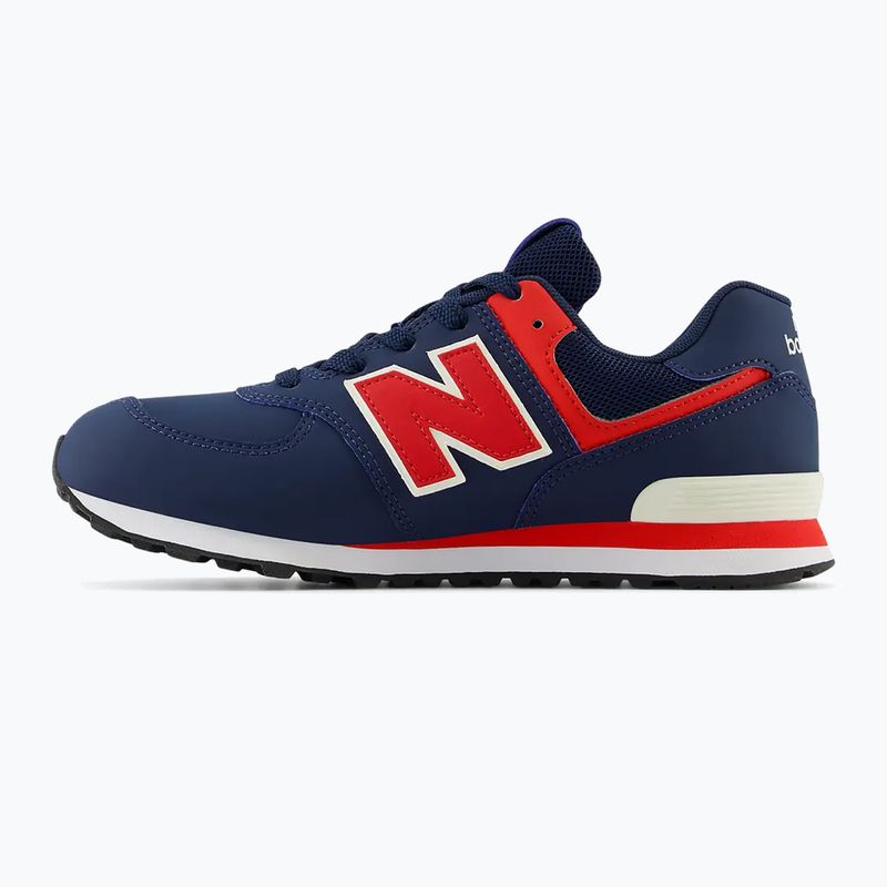 Sneaker New Balance Classic 574's V1 navy/red/white 3