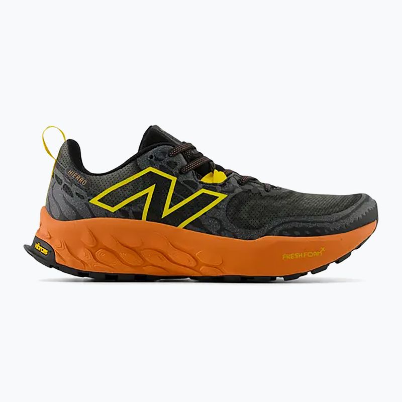 New Balance Fresh Foam X Hierro v8 schwarz/gelb Herren Laufschuhe 8