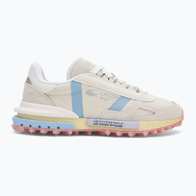 Damenschuhe Lacoste Elite Active off white/light blue 2