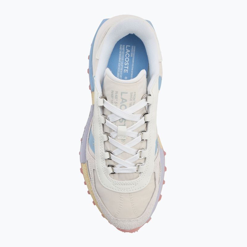 Damenschuhe Lacoste Elite Active off white/light blue 5