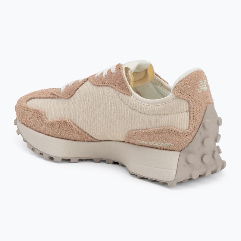 New Balance Damen Schuhe 327's V1 flach taupe/leinen leopard 3