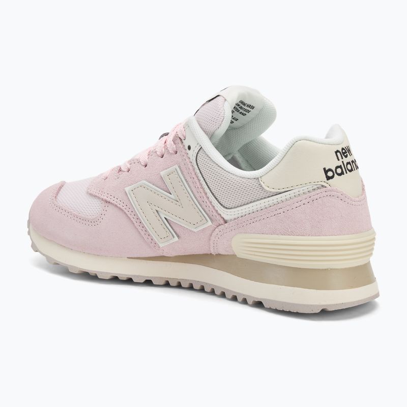 Damen Sneaker New Balance 574's V2 light pink/white 3