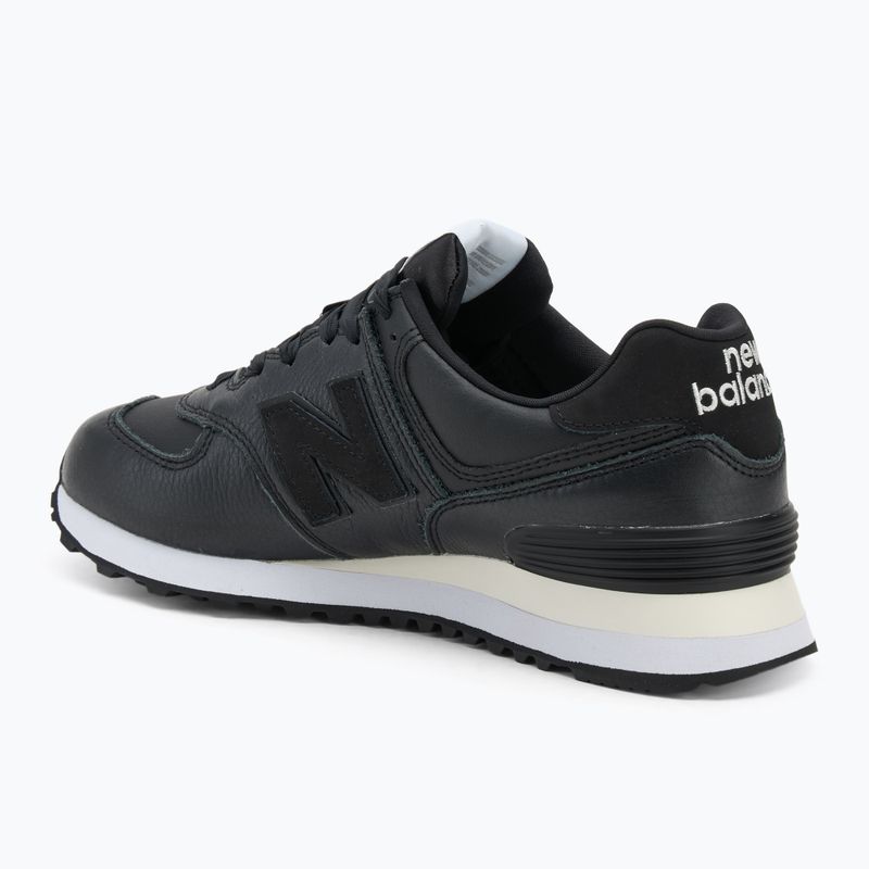 Damenschuhe New Balance Classic 574's V2 black/white/black 3