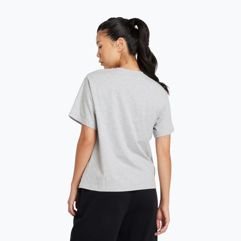 Shirt Damen New Balance Schuhe Sport Jersey Relaxed Logo reflection/white/light arctic grey 2