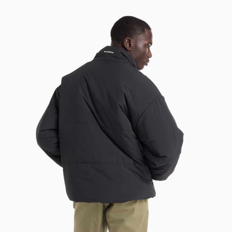 Herren Steppjacke New Balance Hoops Puffer black 2