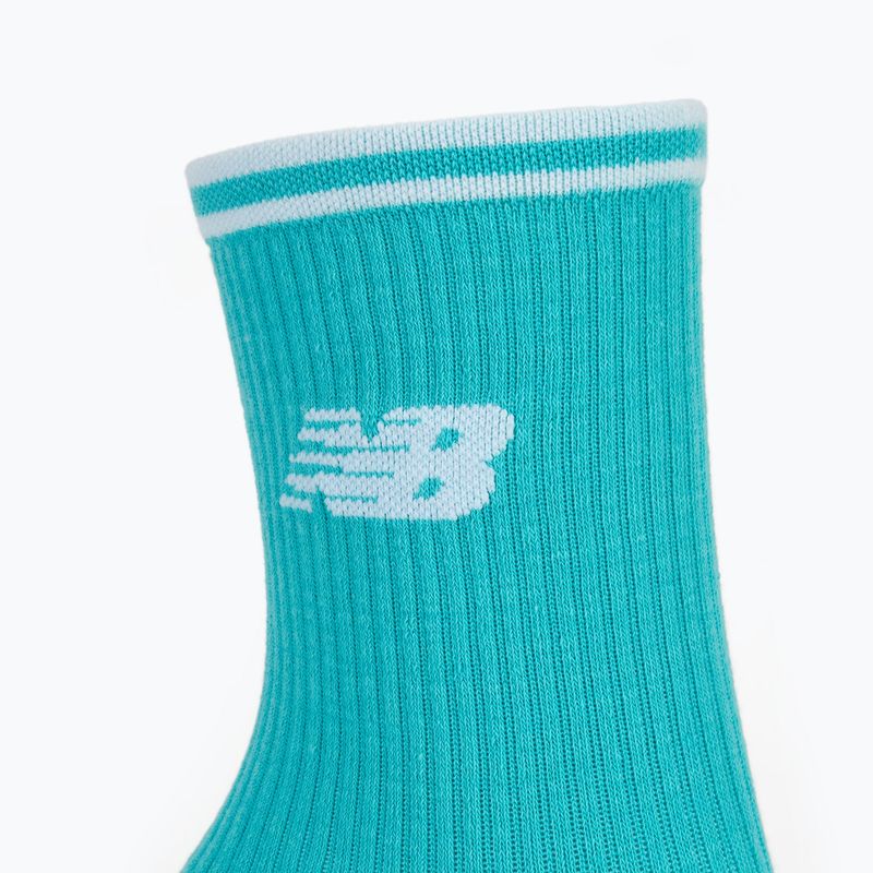 Socken New Balance Running Stripe Midcalf 2 Paar blue/white    Neu